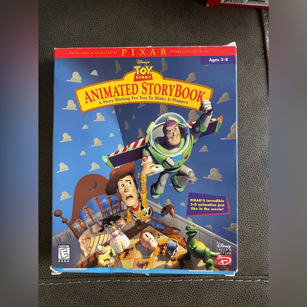 Toy Story Animated Storybook Big Box PC + Activity Center (SEALED Discs) Disney
